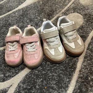 Carter's Pink and Beige Kids Sneakers